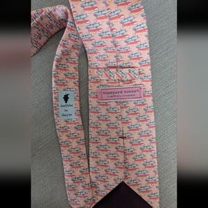 Vineyard Vines Pink Car Convertible Tie